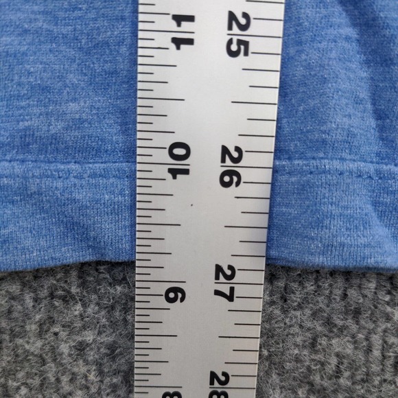 The Nike Tee Men's Dri-Fit Big Swoosh Activewear Top Blue Medium Short Sleeve - Picture 14 of 15